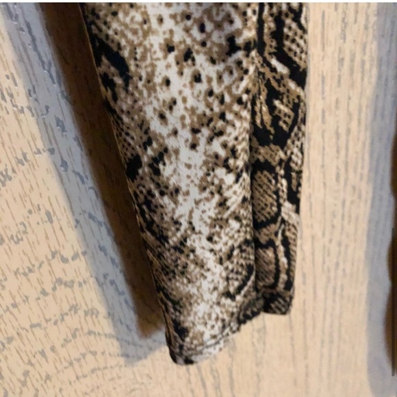 Windsor Snakeskin Print Dress Medium - Picture 5 of 11